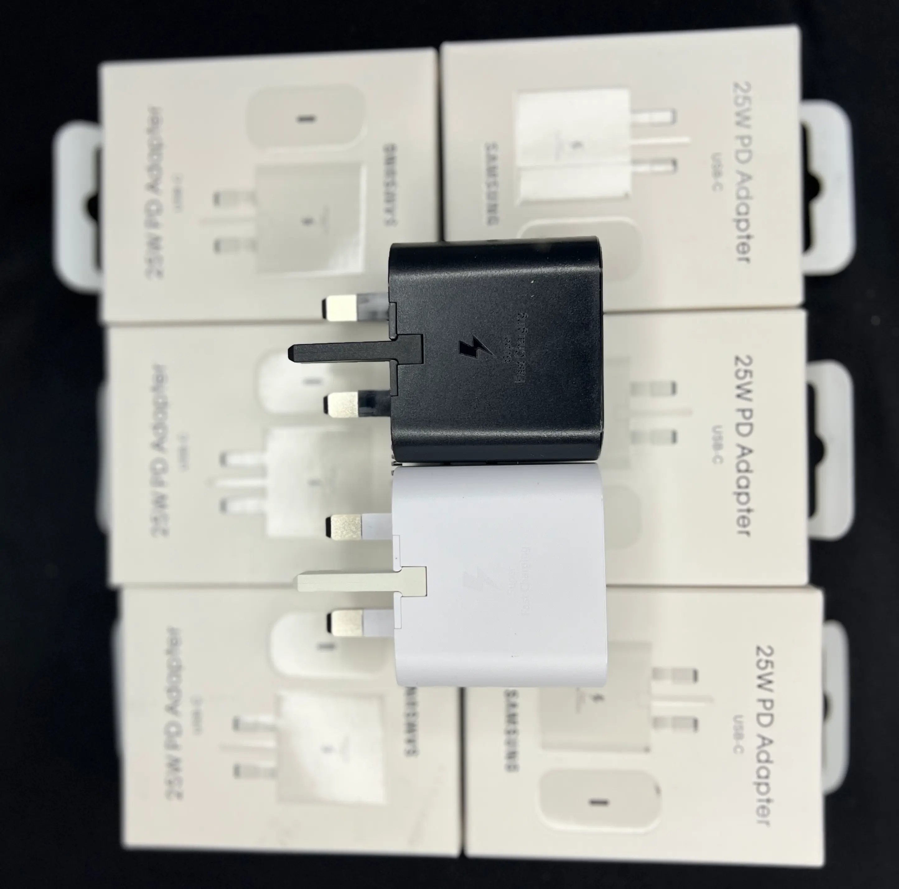 شارژر گلوبال سامسونگ سوپر فست 25W bw