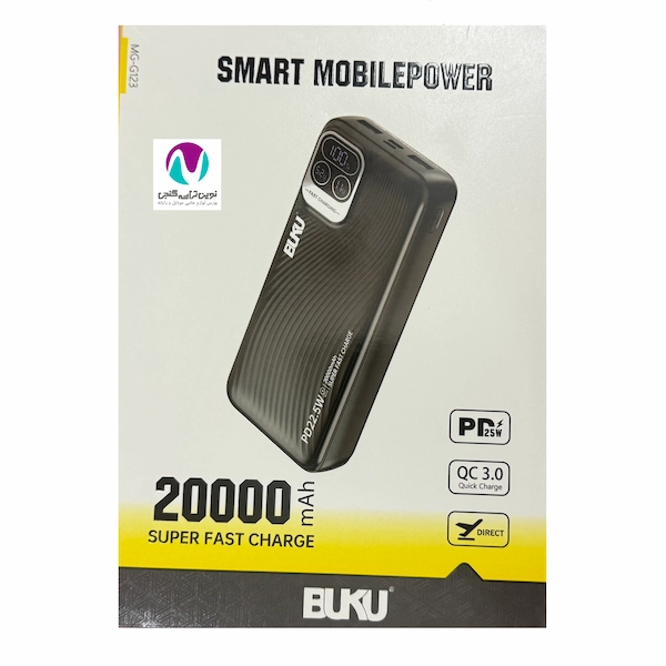 پاوربانک 20000 میلی‌آمپر بوکو مدل MG-G123