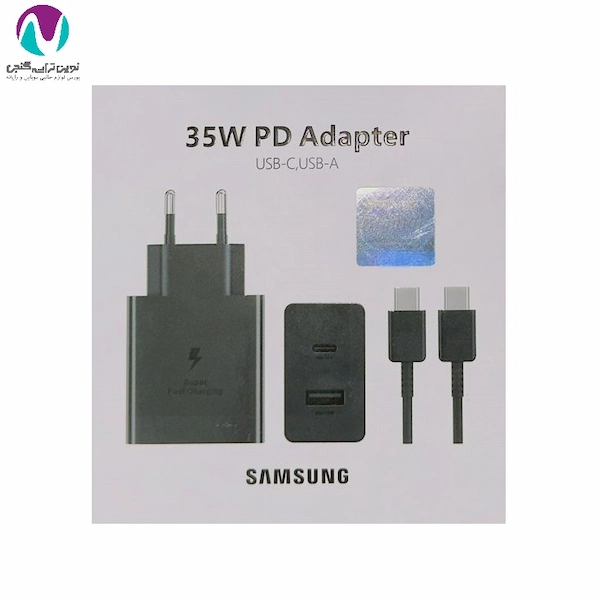 شارژر 35w سامسونگ bw مدل EP-TA220 همراه با کابل