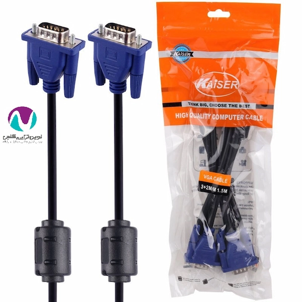کابل VGA (تصویر) طول 1.5 متری برند Kaiser