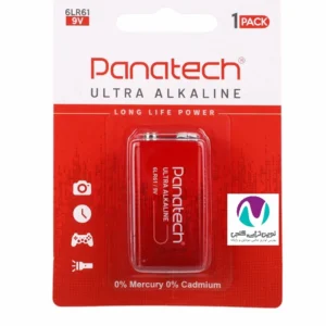 باتری کتابی Panatech Ultra Alkaline 6LR6I 9V