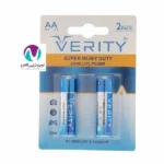 باتری قلمی (AA) وریتی مدل R6P Super Heavy Duty بسته دو عددی