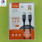 کابل شارژ دو سر تایپ سی الدینیو مدل LC441c