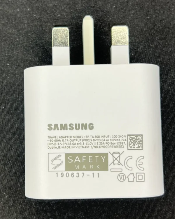 شارژر 25W سامسونگ سوپر فست برند BW - تصویر 13