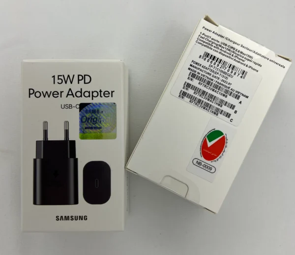 شارژر 15w اورجینال سامسونگ BW - تصویر 3