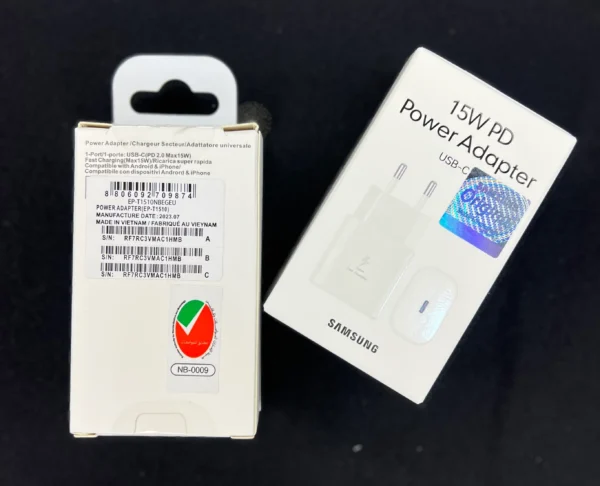 شارژر 15w اورجینال سامسونگ BW - تصویر 14
