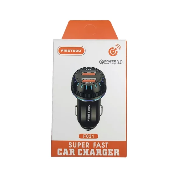 شارژر فندکی FIRSTYOU مدل F031 - تصویر 2