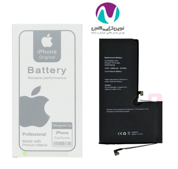 باتری موبایل اورجینال آیفون 11promax z3 bw - تصویر 2