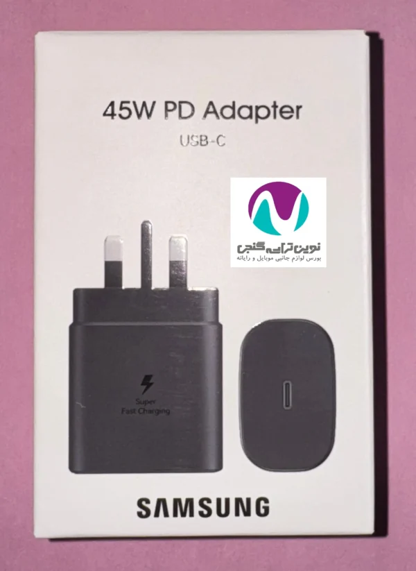شارژر اورجينال سامسونگ PD 45w bw - تصویر 5
