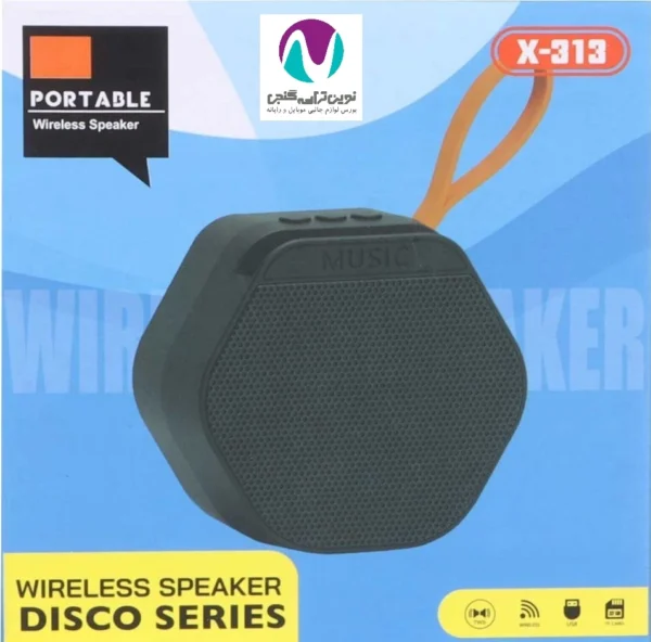 اسپيکر شارژی مینی مدل x313 - تصویر 7
