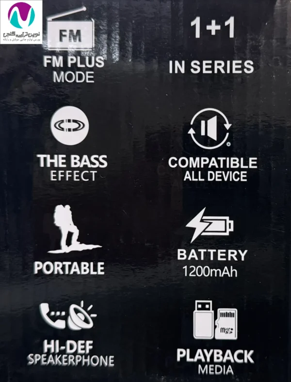 اسپيکر شارژی TO&TA مدل T0-480 - تصویر 4