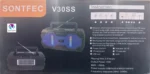 اسپيکر شارژی Sontfec مدل V30SS - تصویر 4