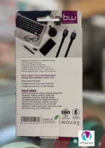 کابل شارژ کنفی دوسر تایپ سی bw F24 - تصویر 7
