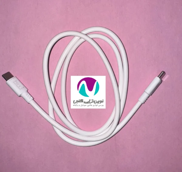 کابل شارژ دوسر تایپ سی BW C-C24 60w - تصویر 5