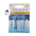 باتری قلمی (AA) وریتی مدل R6P Super Heavy Duty بسته دو عددی - تصویر 2