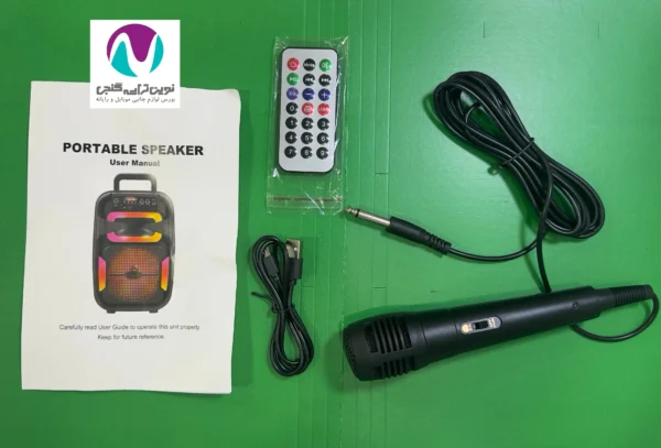 اسپيکر شارژی پارما مدل R300 - تصویر 6