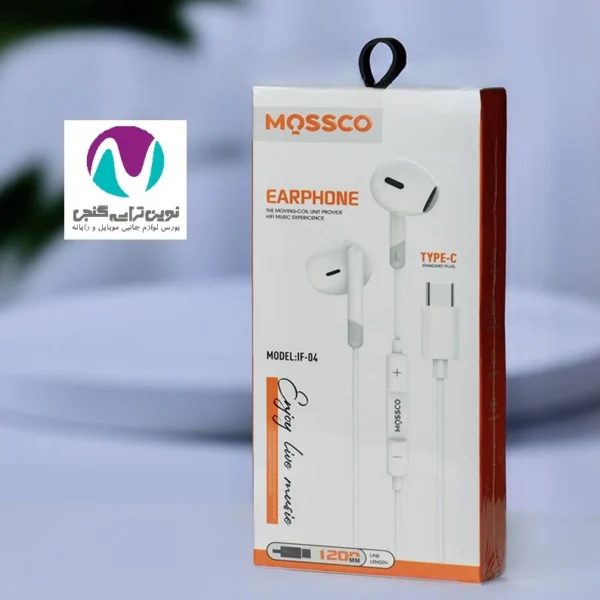 هندزفری سیمی مسکو مدل IF04 type-c - تصویر 2