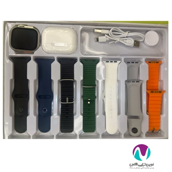 ساعت هوشمند مدل t2000 ultramax دارای هفت بند،دارای ایرپاد - تصویر 4