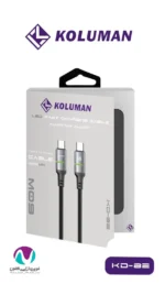 کابل شارژر دوسر تایپ سی کلومن مدل KD-82 60W - تصویر 4