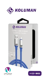 کابل شارژر تایپ سی کلومن مدل KD-80 - تصویر 4