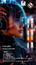 کابل شارژر تایپ سی کلومن مدل KD-80 - تصویر 5