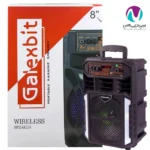 اسپیکر بلوتوثی رم و فلش خور گلکسبیت مدل GS18 - تصویر 3