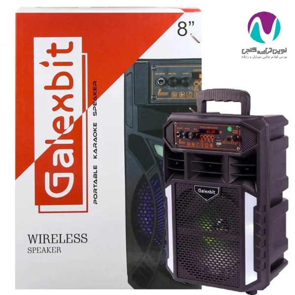 اسپیکر بلوتوثی رم و فلش خور گلکسبیت مدل GS18 - تصویر 3