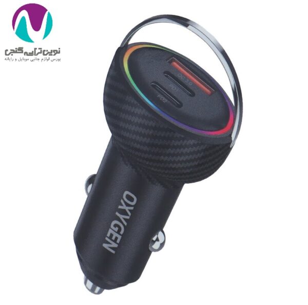 شارژر فندکی 60وات اکسیژن مدل AC-14 - تصویر 2