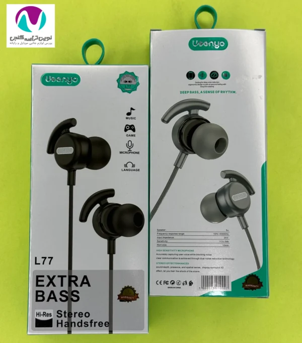هندزفری سیمی  USENYO مدل L77 - تصویر 4