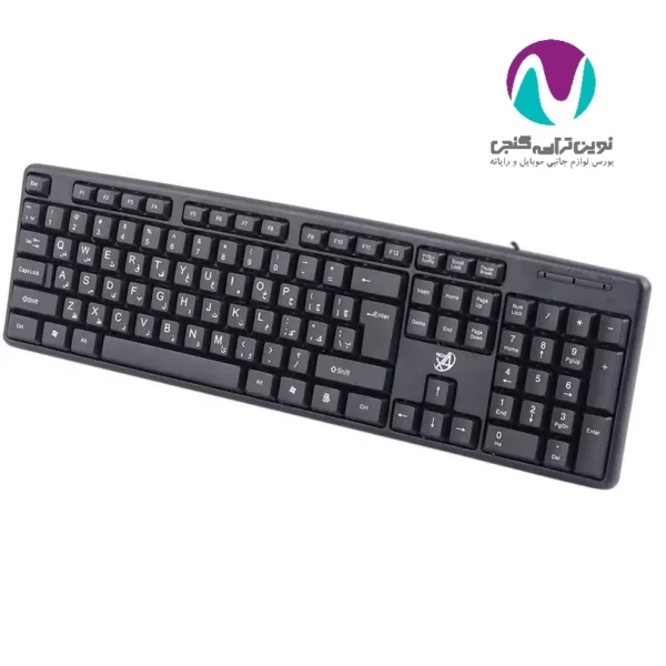 کیبورد سیم‌دار X4TECH مدل 8236 - تصویر 2