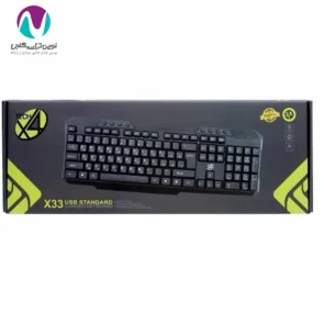 کیبورد باسیم ایکس فورتک مدل X4TECH X33