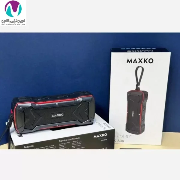 اسپیکر شارژری ضد آب mx-s36