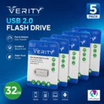 بسته 5 عددی فلش مموری وریتی مدل V833 با ظرفیت 32 گیگابایت